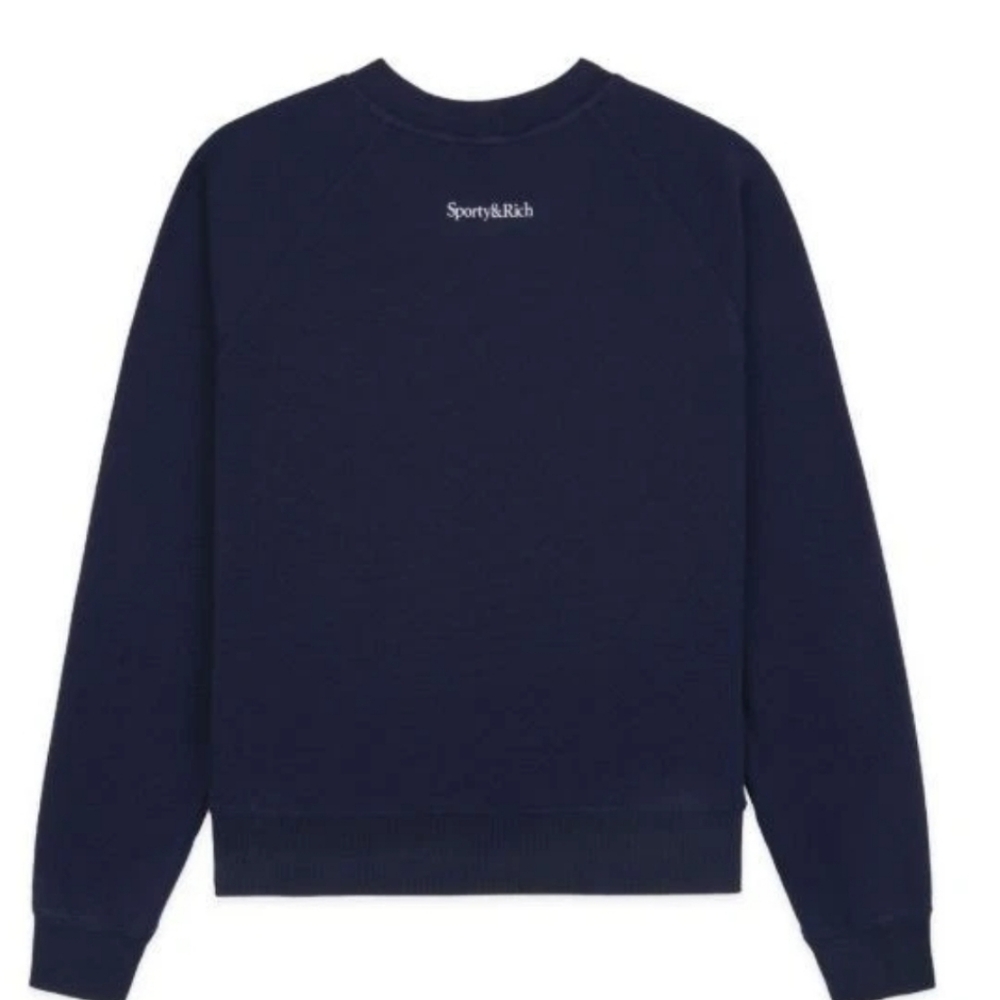 Sporty & Rich Blue Sweatshirt "Wellness Club" - Picture 2 of 9